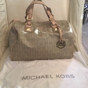Michael Kors purse with cover bag